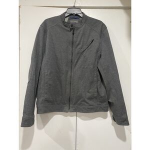 Michael Kors Jacket Mens Large  Full Zip Mesh Lined  Polyester Long Sleeves